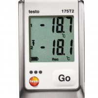 Testo 175 T2 (0572 1752) - 2-х канальный логгер данных температуры -  Измерительные приборы и паяльное оборудование ООО Атласпро