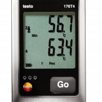 Testo 176 T4 (0572 1764) -4-канальный логгер данных -  Измерительные приборы и паяльное оборудование ООО Атласпро