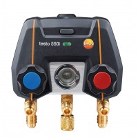 Testo 550i (0564 2550) Цифровой манометрический коллектор с 2-х ходовым блоком клапанов и Bluetooth, управляемый через приложение -  Измерительные приборы и паяльное оборудование ООО Атласпро