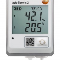 Testo Saveris 2-H2 (0572 2035) - WiFi-логгер данных с дисплеем и подключаемым внешним зондом температуры/влажности -  Измерительные приборы и паяльное оборудование ООО Атласпро
